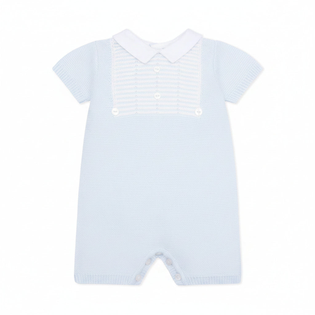 Jacob Baby Boys Smart Knit Romper