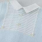 Jacob Baby Boys Smart Knit Romper