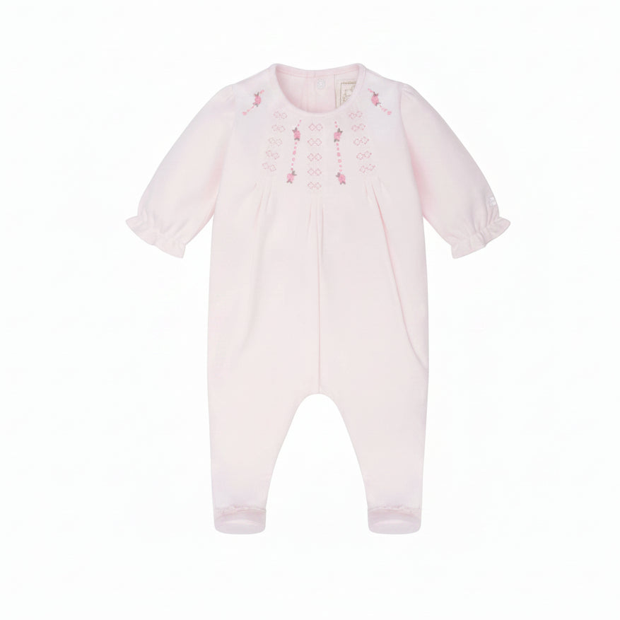 Kerry Baby Girls Pink Cotton Babygrow