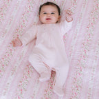 Kerry Baby Girls Pink Cotton Babygrow