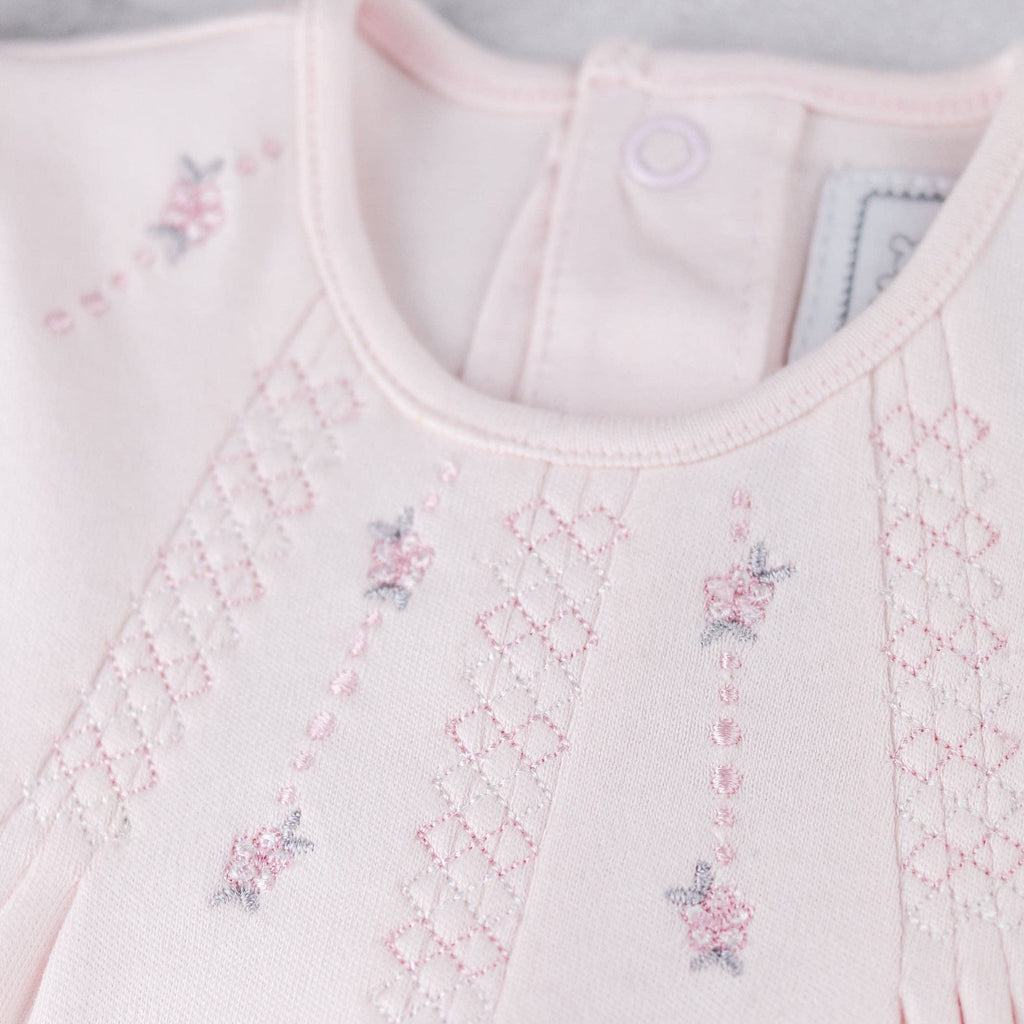 Kerry Baby Girls Pink Cotton Babygrow