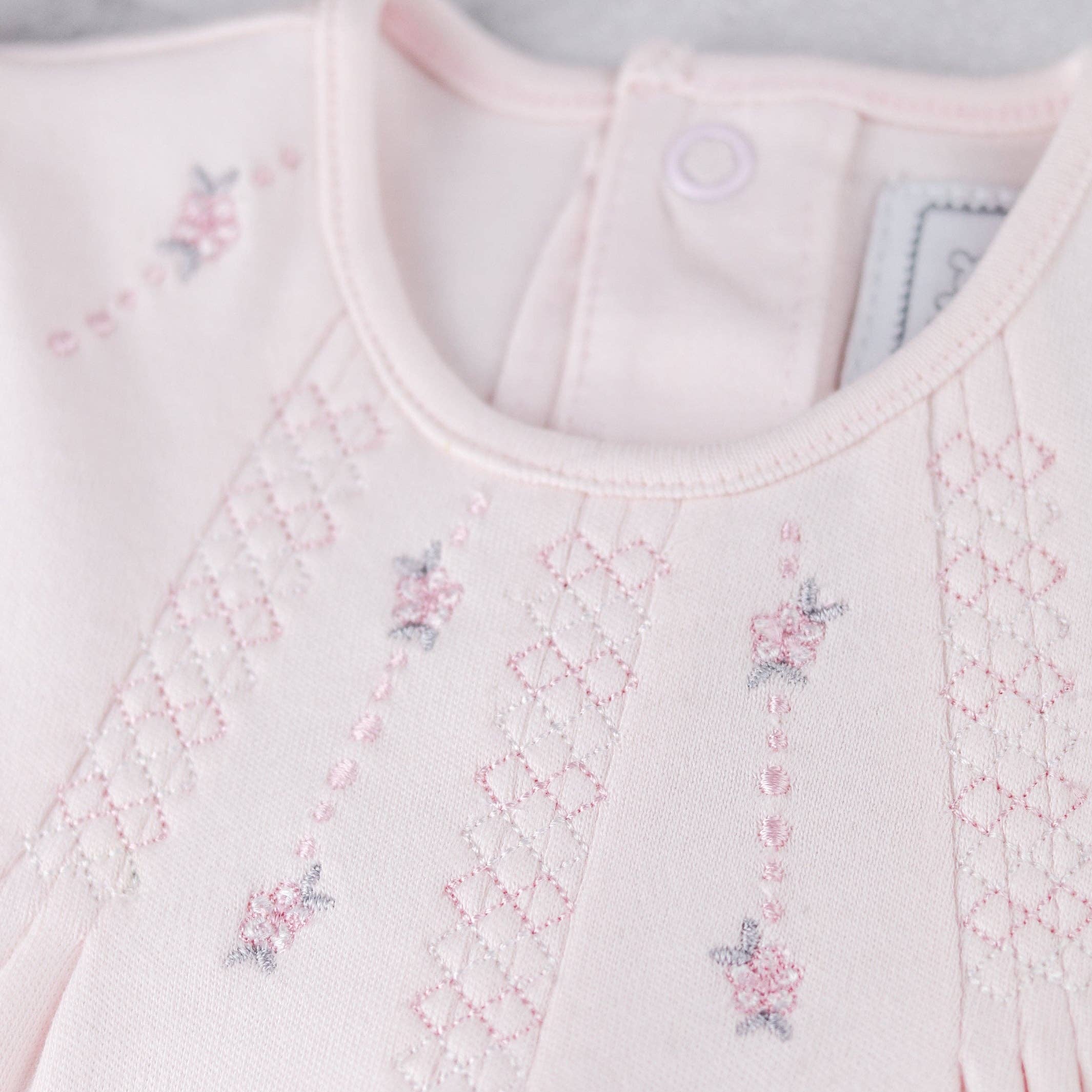 Kerry Baby Girls Pink Cotton Babygrow