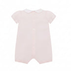Layla Baby Girls Pink Knit Romper