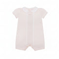 Layla Baby Girls Pink Knit Romper