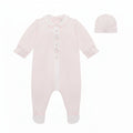 Loretta Girls Pink Babygrow & Hat