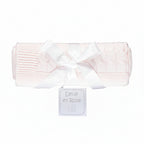 Pink Knit Baby Blanket